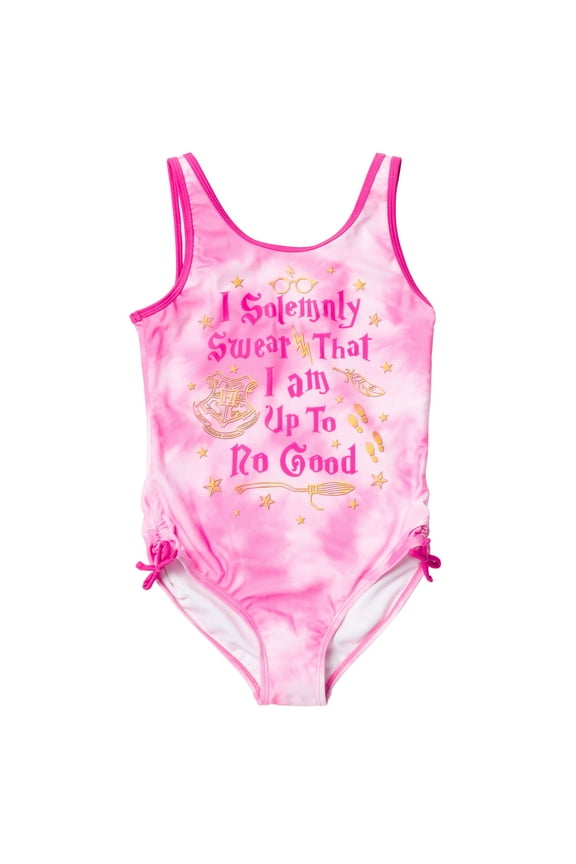 UPF 50+ One Piece Bathing Suit Tie Dye Little Kid to Big