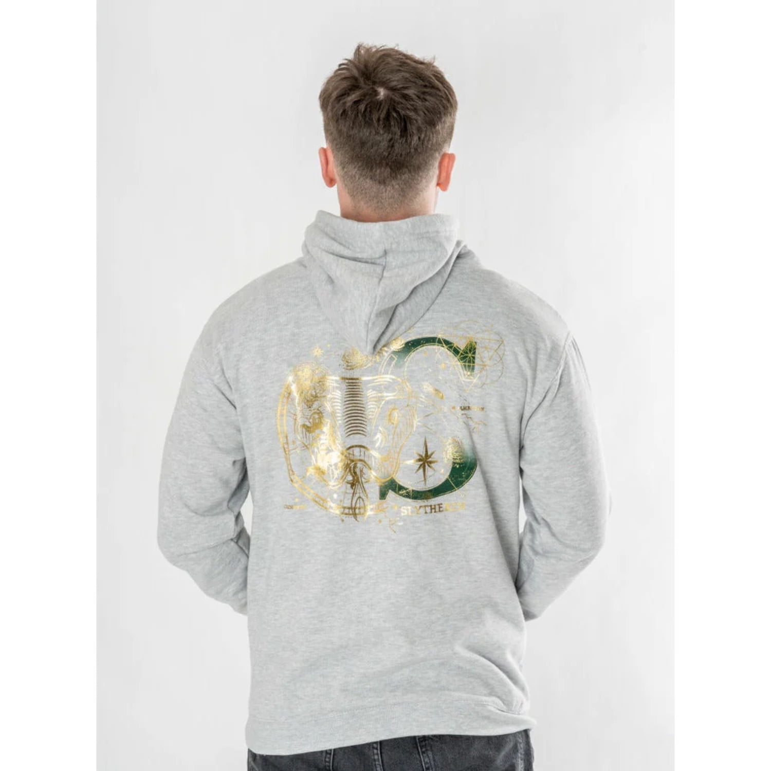 Harry Potter Unisex Grey Marl Ravenclaw Zodiac Hoodie Adult Harry Potter Unisex Grey Marl Ravenclaw Zodiac Hoodie Adult