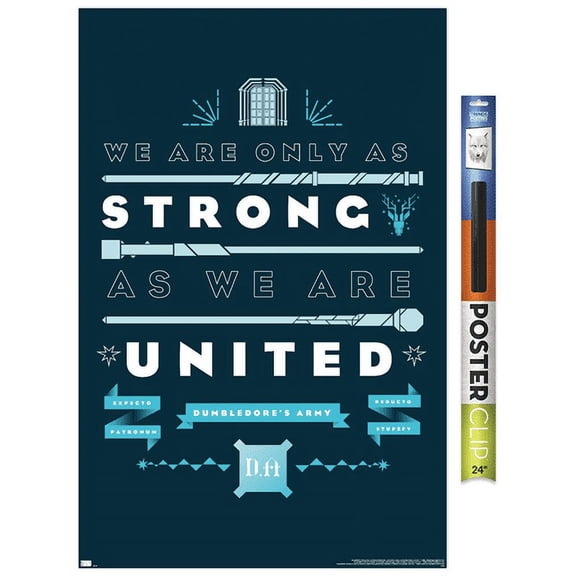 Harry Potter - United Wall Poster, 22.375" x 34"