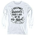 thumbnail image 1 of Harry Potter Up To No Good 2 Kids Long Sleeve T Shirt (Small) for Youth Boys and Girls, White, 1 of 4