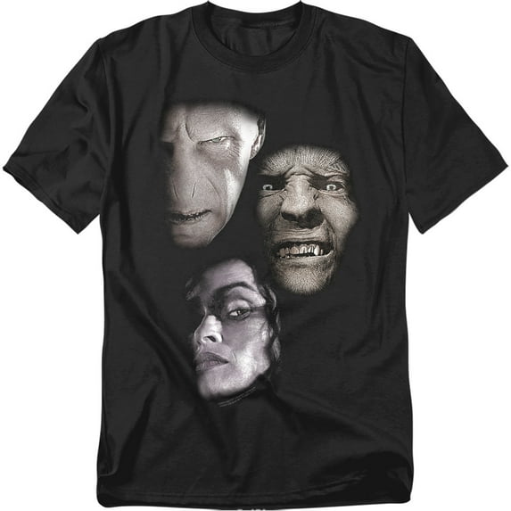 Harry Potter T-Shirt Villian Heads Unisex Graphic Tee For Men & Women
