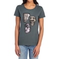 thumbnail image 1 of Harry Potter Villian Heads Women's T Shirt, Charcoal, Small, 1 of 6