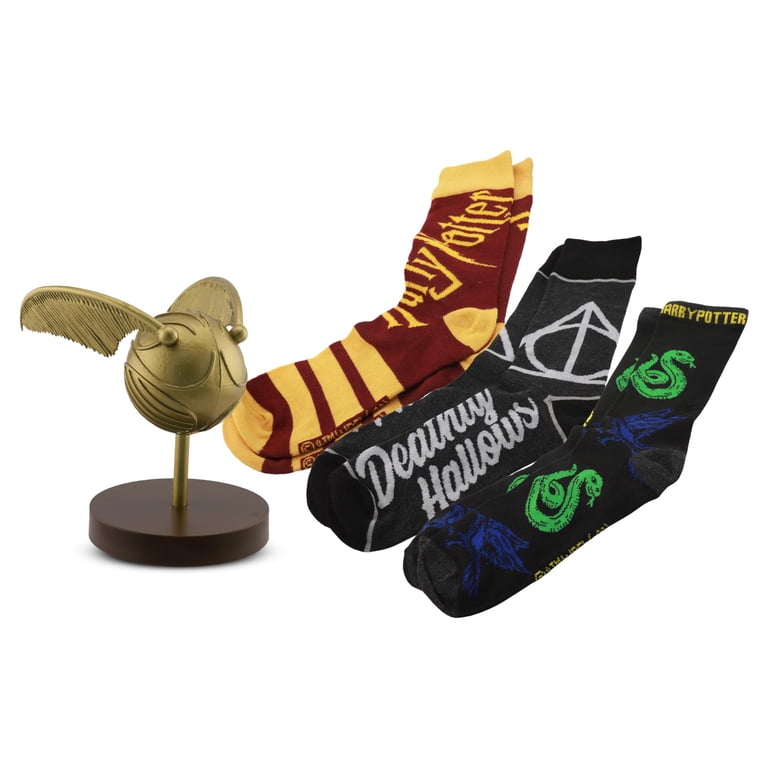 Harry Potter Vinyl Golden Snitch Figure and Sock Bundle - Walmart.com