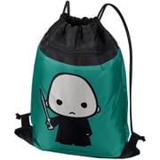 Harry Potter Voldemort Cute Chibi Character Drawstring Backpack Sports Bag Sackpack 17 x 13, Perfect for Gym, Yoga or Practice