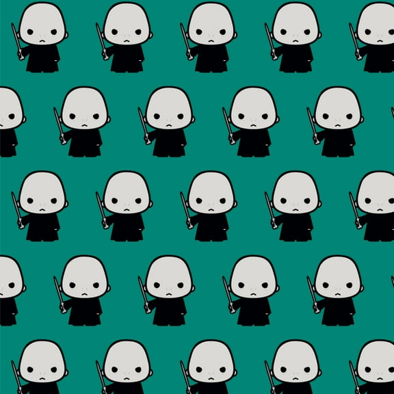 Harry Potter Voldemort Cute Chibi Character Premium Roll Gift Wrap Wrapping Paper