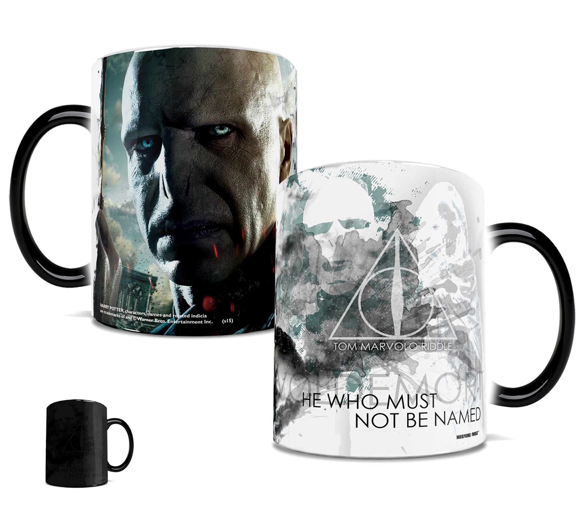 Morphing Mugs Lord Of The Rings The One Ring Mug - 16 Oz Heat-Reveal Ceramic Coffee Mug