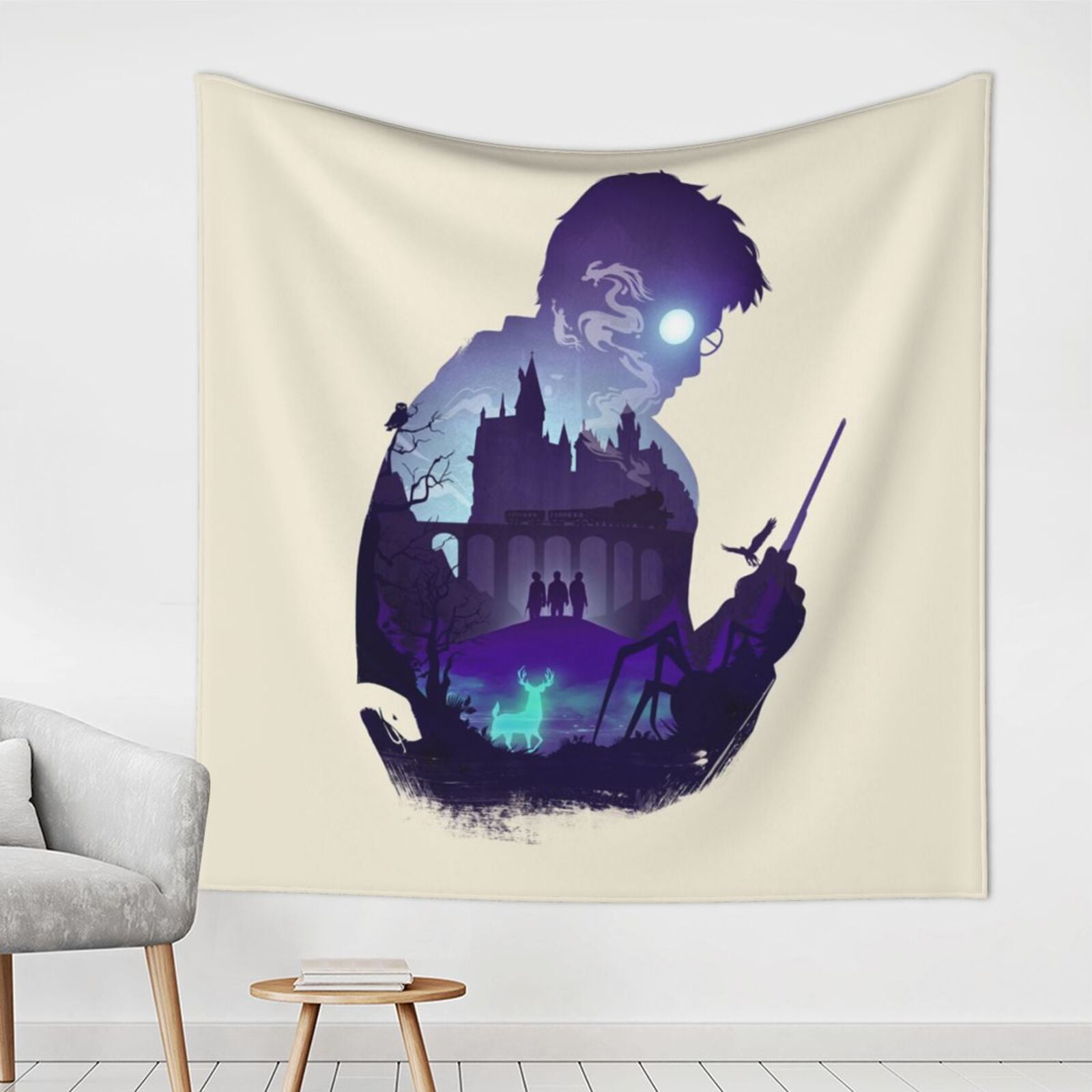 Harry Potter Wall Tapestry Wall Hanging Tapestries Decorative Wall ...