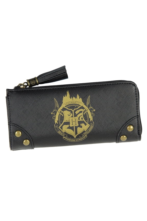 Harry Potter Wallet Designer Hogwarts Houses Zipper Clutch Faux Leather Wallet For Women