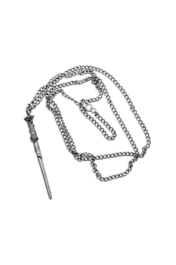 Wand Pendant Chain Necklace