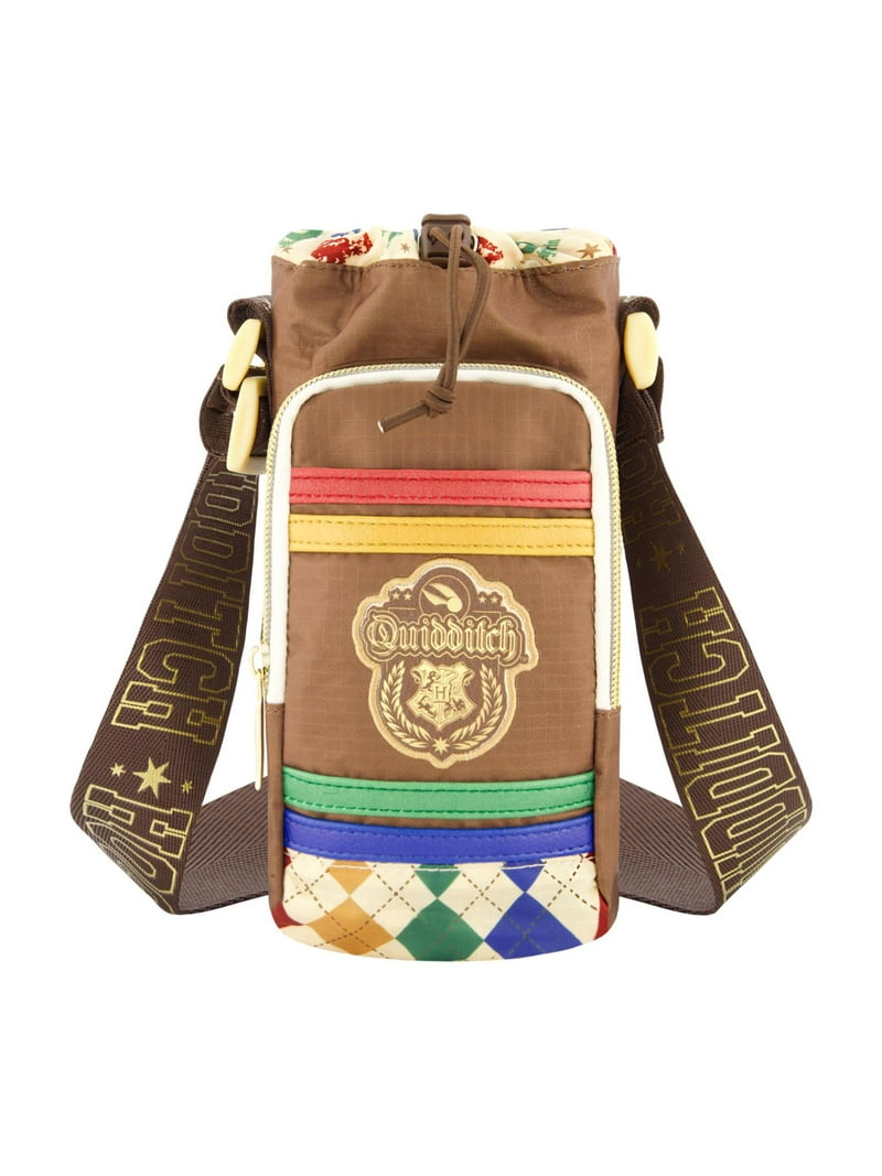 Harry Potter Water Bottle Holder, Hogwarts Quidditch Crossbody