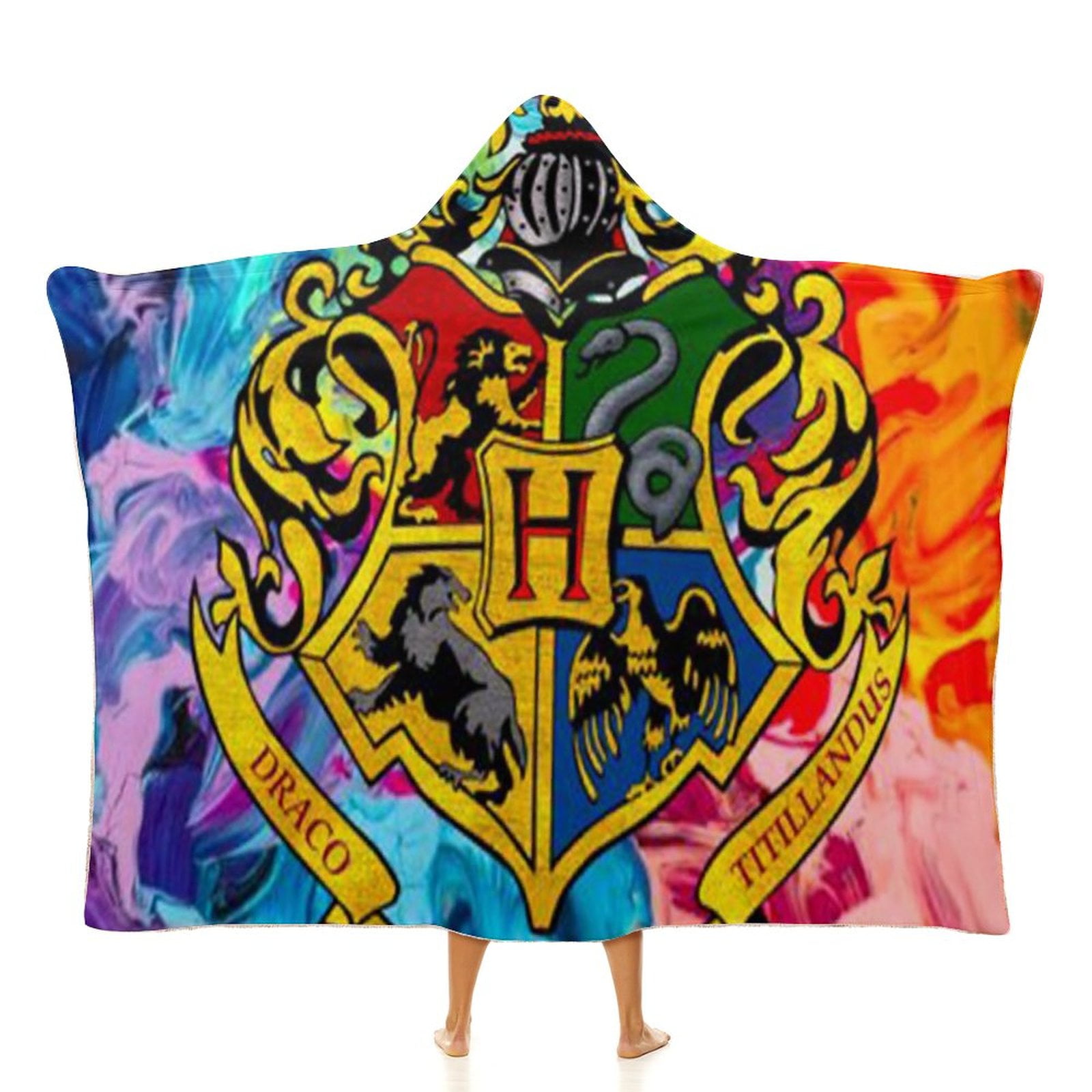 Hogwarts hooded blanket hot sale