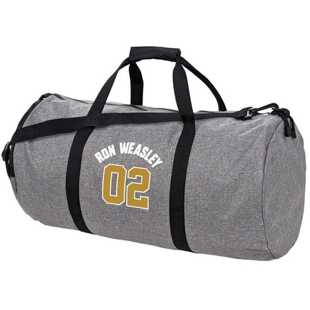 Harry Potter Weasley Jersey Clean Lightweight Duffel Bag for Sports and Gym Packable for Travel