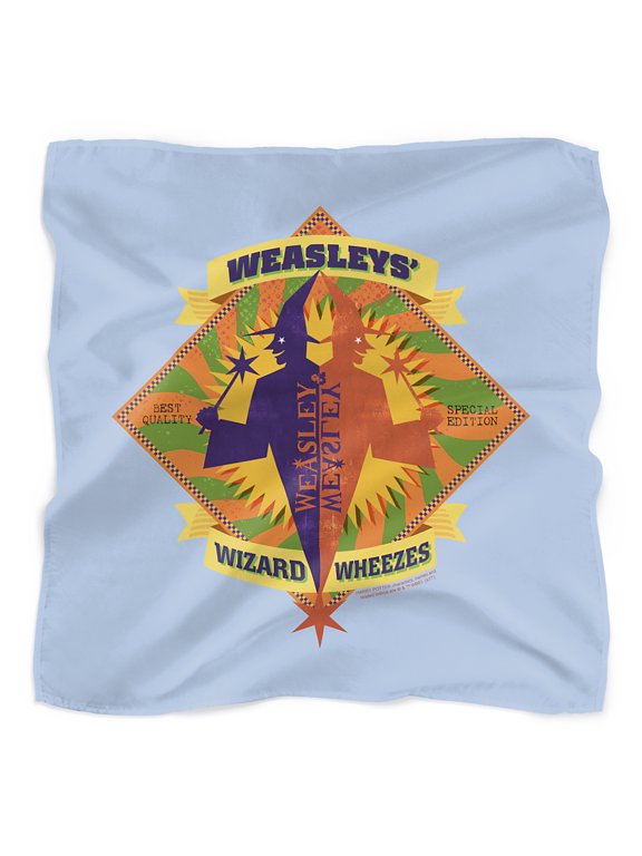 Harry Potter Weasley's Wizard Wheezes Bandana (21 in x 21 in)