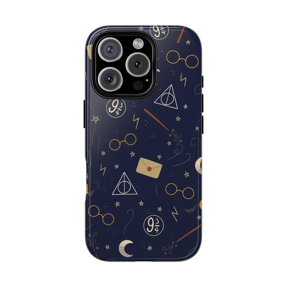 Harry Potter Whimsical Wizard Style with H2055 Premium Durable Case for iPhone 17 16 15 14 13 12 11 Pro Max – Unisex Style