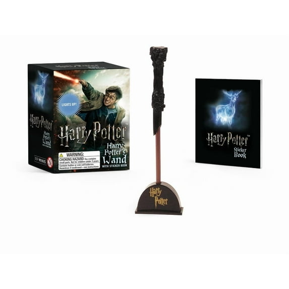 Harry Potter Wizard's Wand with Sticker Book: Lights Up!