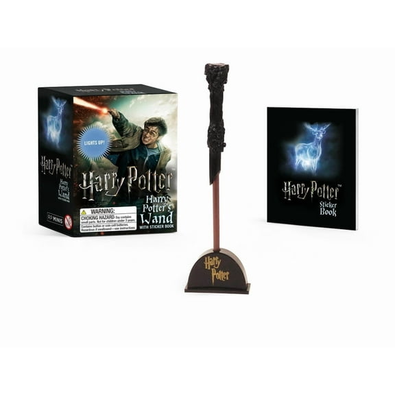 Harry Potter Wizard's Wand with Sticker Book: Lights Up!