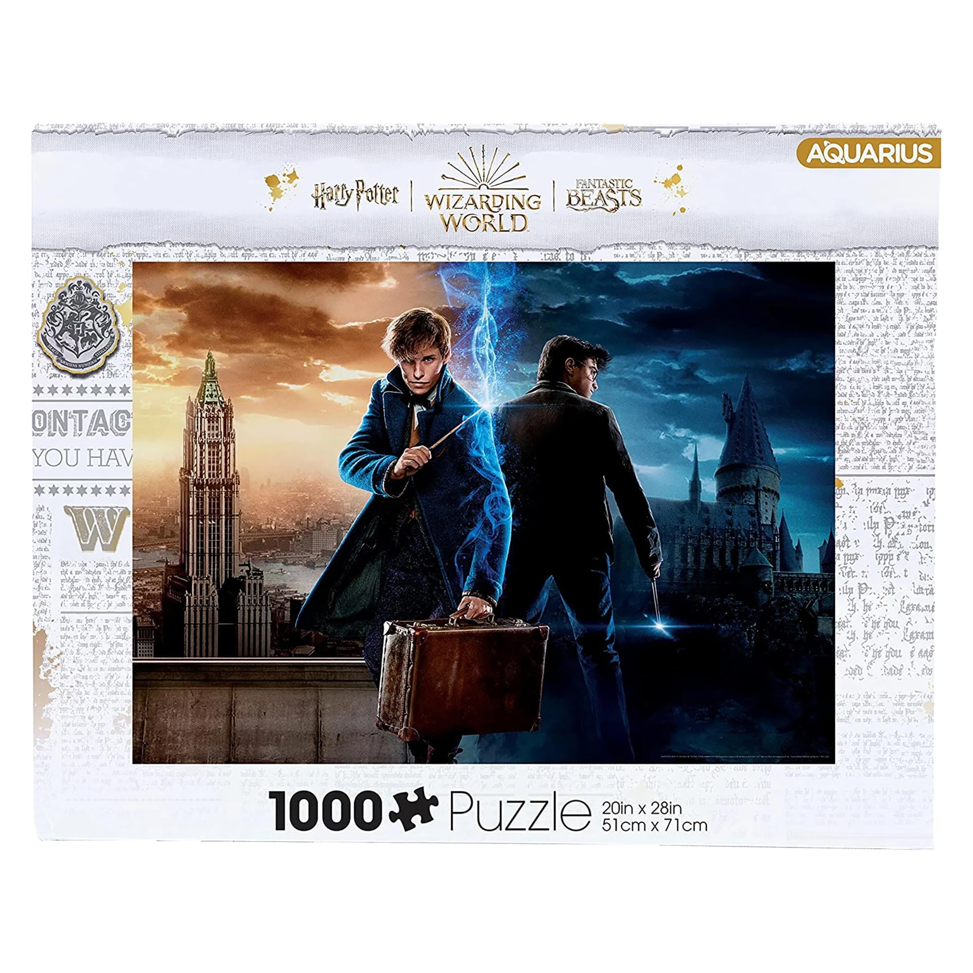 Harry Potter Wizarding World 1000 Piece Jigsaw Puzzle - Walmart.com