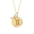 thumbnail image 1 of Harry Potter Wizarding World Golden Snitch Initial N Gold Plated Pendant Necklace, 18", 1 of 5