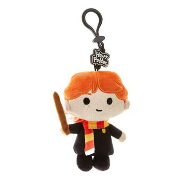 Harry Potter Wizarding World Ron Broom 4 Inch Plush Bag Clip