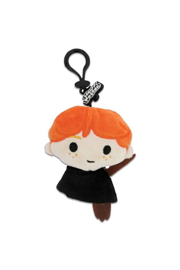 Harry Potter Wizarding World Ron Wand 4 Inch Plush Bag Clip