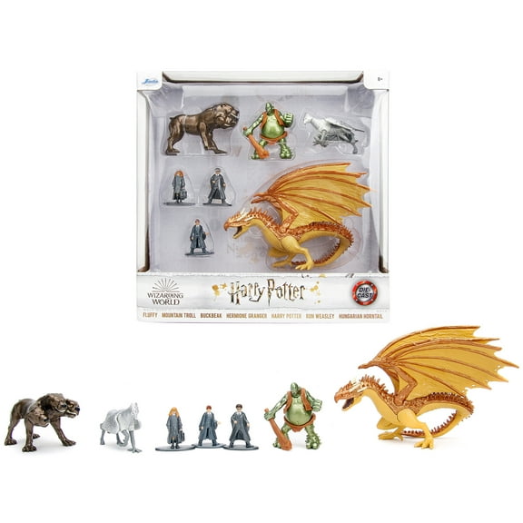 "Harry Potter Wizarding World" Set of 7 Diecast Figures by Jada