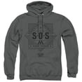 thumbnail image 1 of Harry Potter Wizards Unite Sos Task Force Adult Pullover Hoodie Sweatshirt Charcoal, 1 of 1