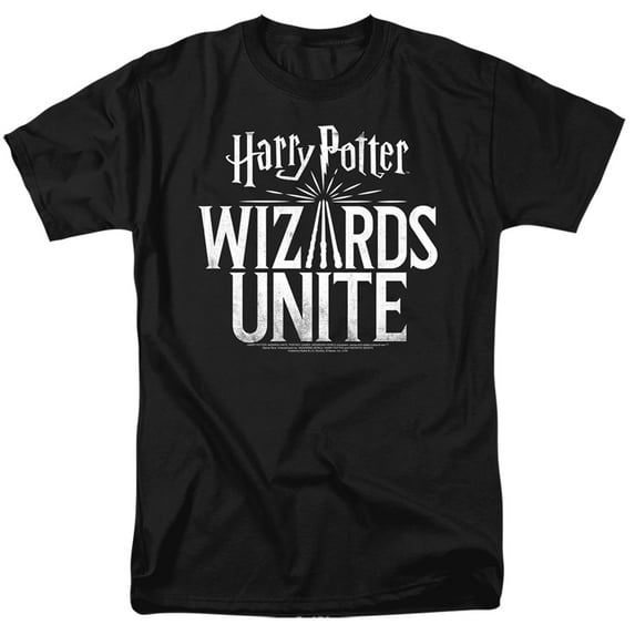 Harry Potter Wizards Unite Wizards Unite Logo S/S Adult 18/1 T-Shirt Black