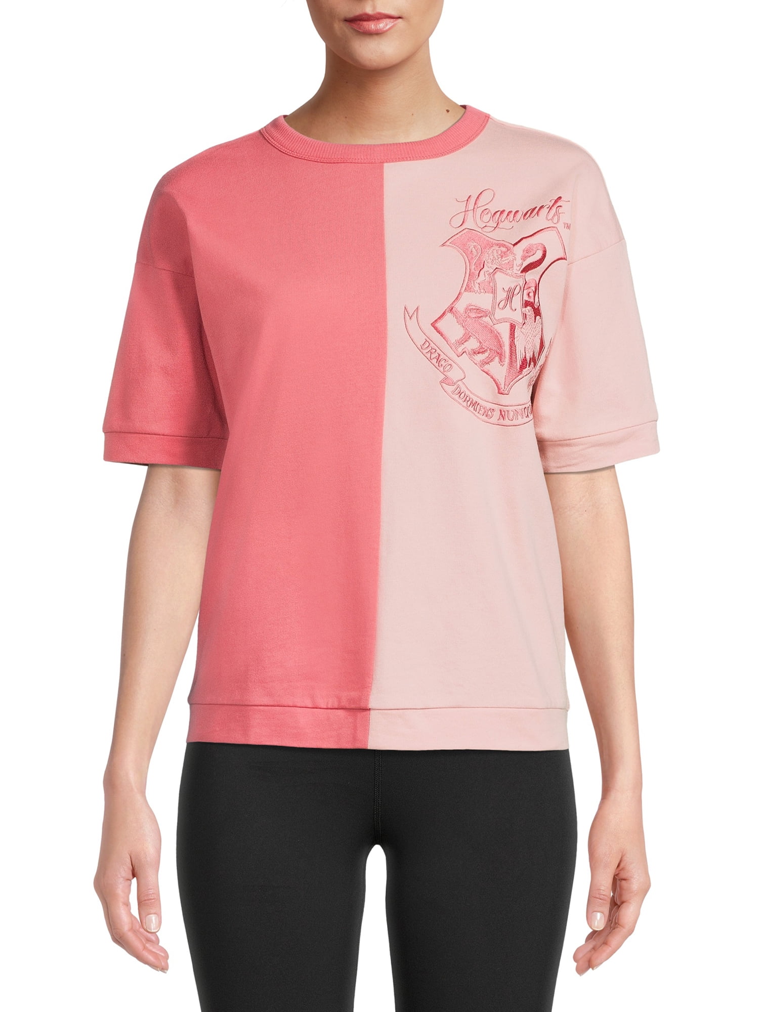 Harry Potter Women s Graphic Lounge Shirt with Short Sleeves