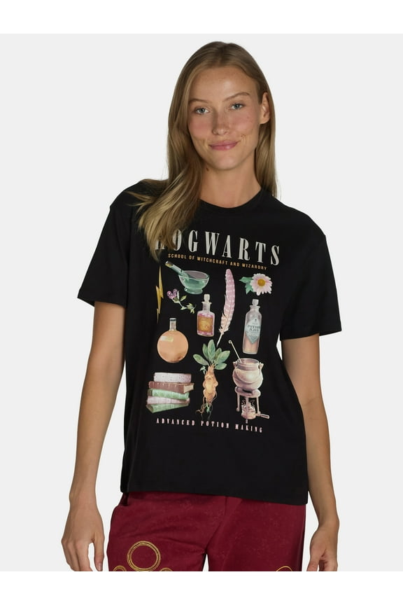 Women’s Potion Making Graphic Tee with Short Sleeves, Sizes XXS-XXL