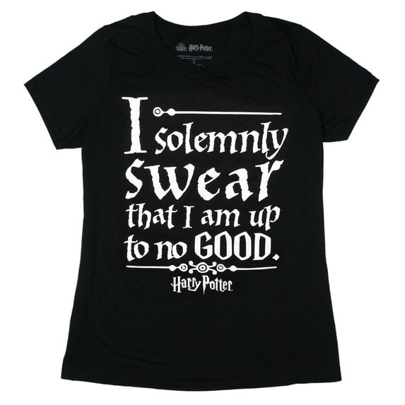 Harry Potter Women's Solemnly Swear Short Sleeve Graphic T-Shirt