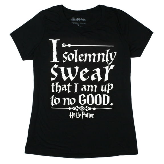 Harry Potter Women's Solemnly Swear Short Sleeve Graphic T-Shirt