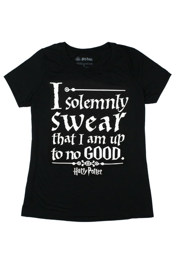 Harry Potter Women's Solemnly Swear Short Sleeve Graphic T-Shirt