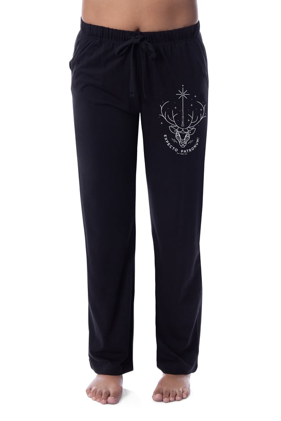 Harry Potter Womens' Expecto Patronum Wizarding World Sleep Pajama Pants