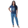 thumbnail image 1 of Harry Potter Womens' Hogwarts House Crest Jogger Pajama Set-All Houses, 1 of 6