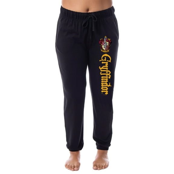 Harry Potter Womens' Hogwarts House Gryffindor Sleep Jogger Pajama Pants