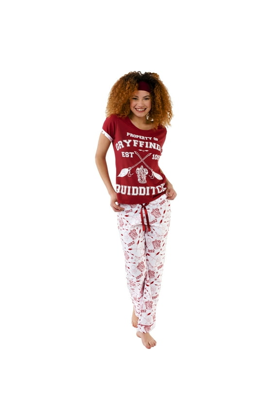 Womens Short Sleeve Harry Potter Pajamas, Sizes S-XXL