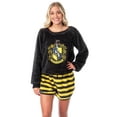 thumbnail image 1 of Harry Potter Womens' Sweater and Shorts Sleep Pajama Set-All Houses, 1 of 7