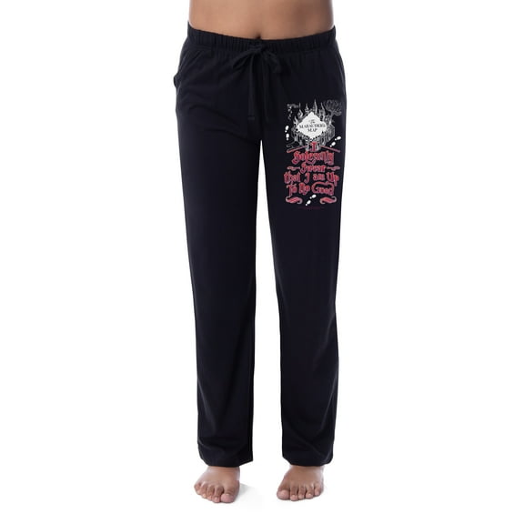 Harry Potter Womens' The Marauders Map Wizarding World Sleep Pajama Pants