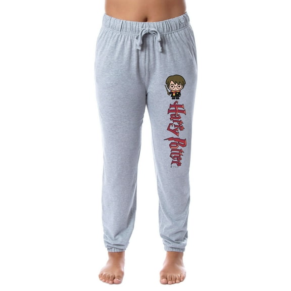 Harry Potter Womens' Wizarding World Chibi Sleep Jogger Pajama Pants