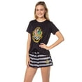 thumbnail image 1 of Harry Potter Womens' Wizarding World Hogwarts Crest Sleep Pajama Set Shorts, 1 of 7