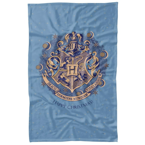 Harry Potter and The Deathly Hallows Part 2 Blanket, 36'x58' Happy Christmas from Fleece Blanket