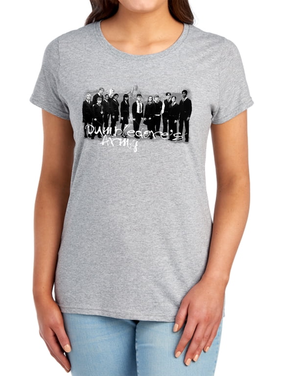 and The Order of The Phoenix Da Squad Women's T Shirt, Athletic Heather, 2X-Large