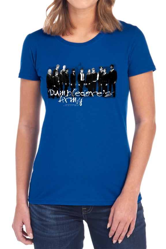 and The Order of The Phoenix Da Squad Women's T Shirt, Royal, Large