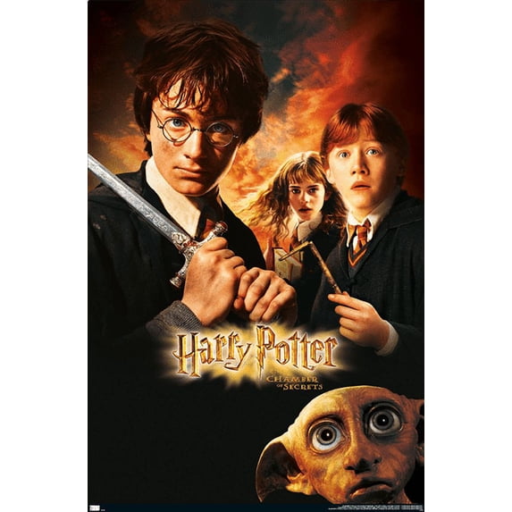 Harry Potter and the Chamber of Secrets - Sword One Sheet Wall Poster, 14.725" x 22.375"