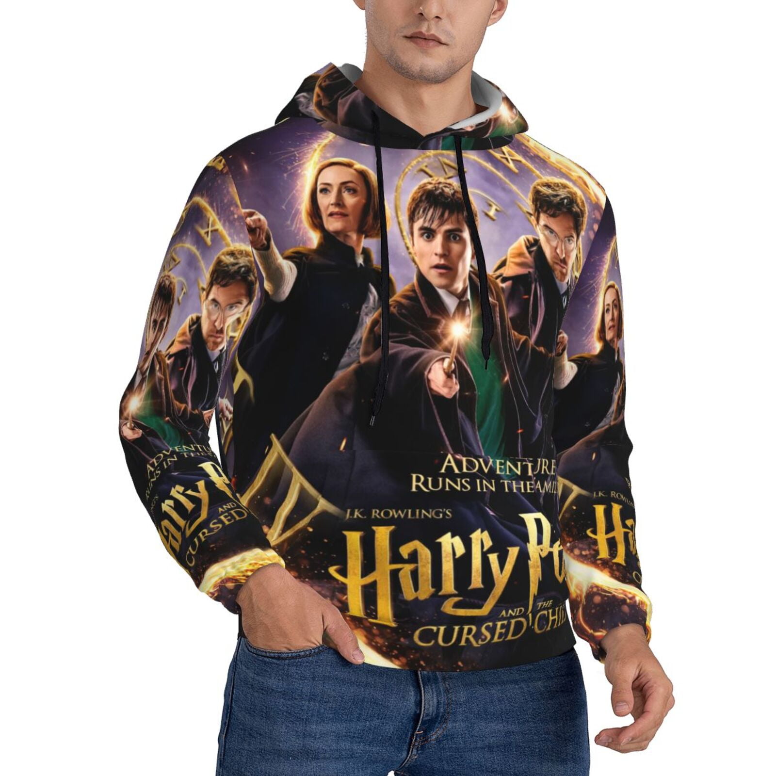 Harry Potter and the Cursed Child Sweatshirt For Mens Fashion Hoodies Pullover Athletic Daily Hoody Hooded Gift Walmart