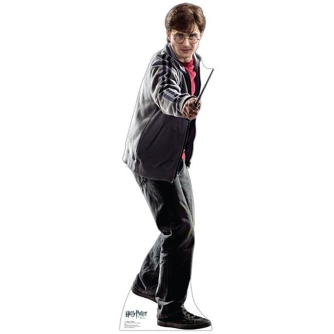 Harry Potter Life-Size Cardboard Standup with Wand