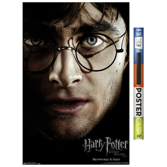 Harry Potter and the Deathly Hallows: Part 1 - Harry One Sheet Wall Poster, 22.375" x 34"