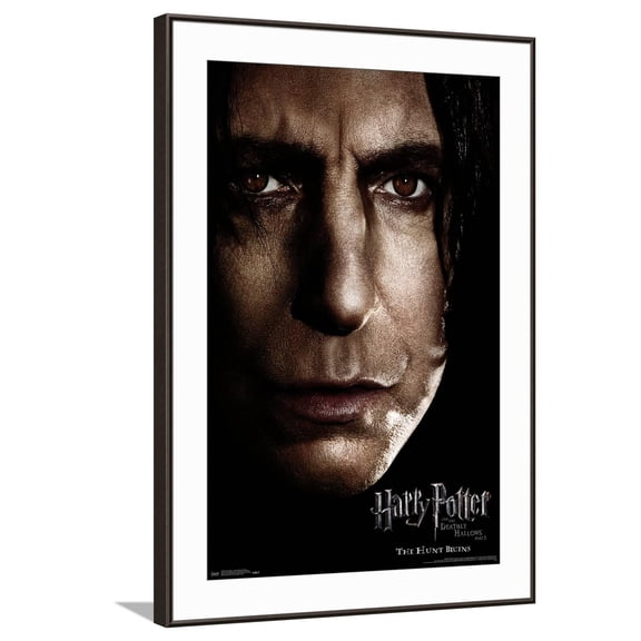 Harry Potter and the Deathly Hallows: Part 1 - Snape One Sheet Canvas Wall Poster, 22.375" x 34"