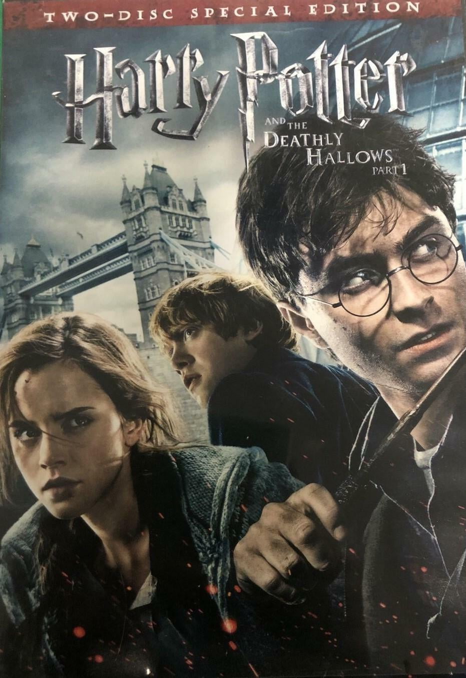 Harry Potter and the Deathly Hallows, Part 1 (Two-Disc Special Edition) -  Walmart.com, image size:931x1355