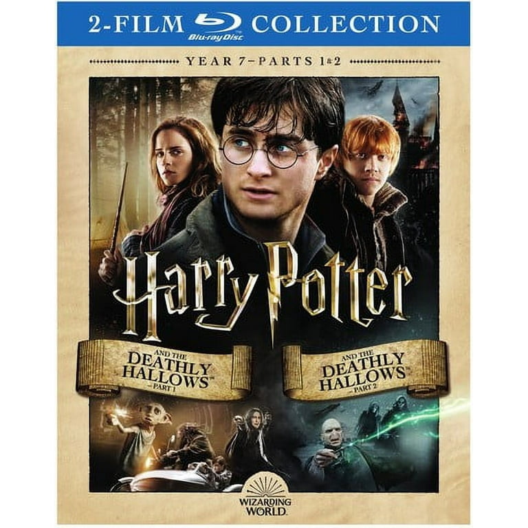 Harry Potter and the Deathly Hallows, Part 1 and 2 (Blu-ray) 
